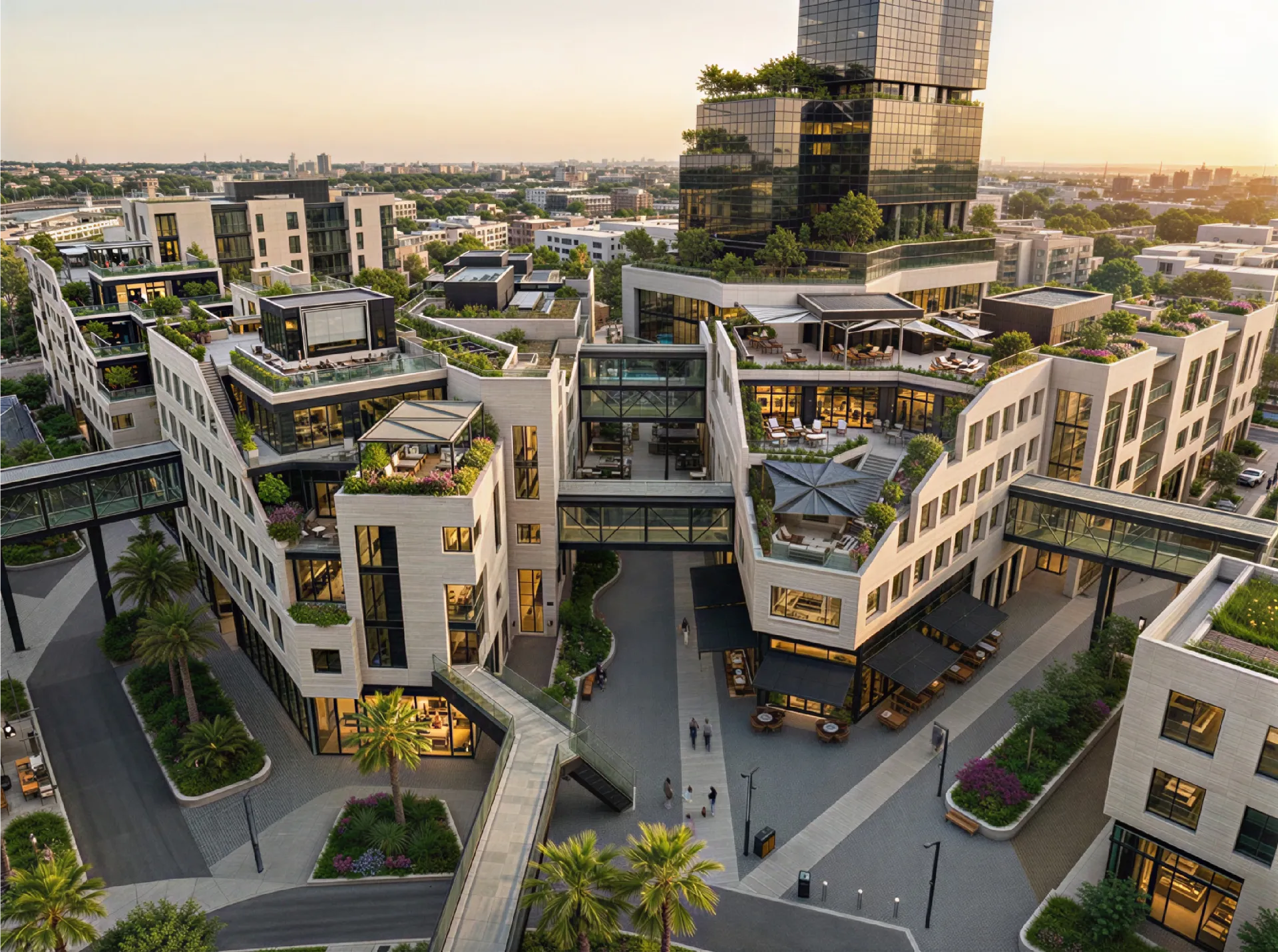 Vie Halo New Cairo — exterior architectural rendering at Zomra